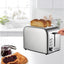 HAMILTON BEACH Rise HB1718B2 2-Slice Toaster - Silver