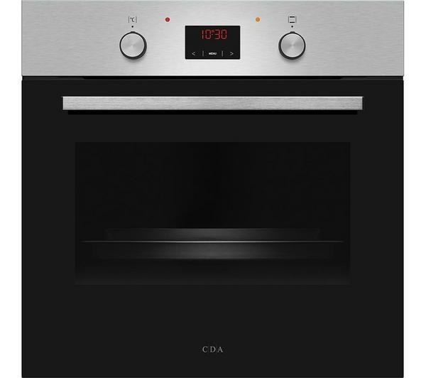 CDA SC020SS Built-In Electric Single Oven – Black & Stainless Steel