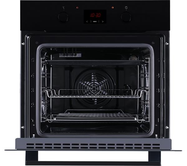 CDA SC030BL Built-In Electric Single Oven – Matt Black