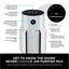 SHARK NeverChange5 MAX HP300UK Air Purifier - White
