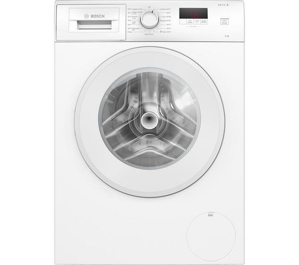 Bosch Series 2 WGE03408GB 8kg Freestanding Washing Machine – 1400RPM, White