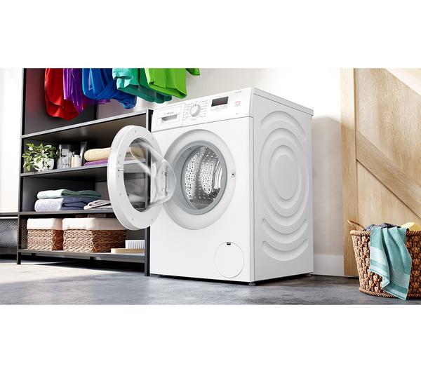 Bosch Series 2 WGE03408GB 8kg Freestanding Washing Machine – 1400RPM, White