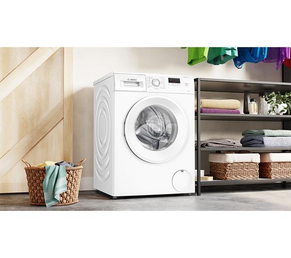 Bosch Series 2 WGE03408GB 8kg Freestanding Washing Machine – 1400RPM, White