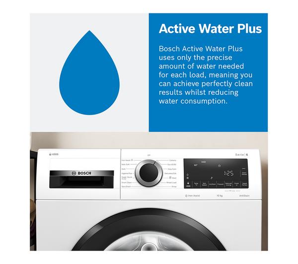 Bosch Series 2 WGE03408GB 8kg Freestanding Washing Machine – 1400RPM, White