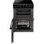 CDA CFC6100MB 60 cm Freestanding Electric Cooker with Ceramic Hob & AirFry Tray – Matte Black (A‑Rated)