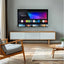 Toshiba 43UV2363DB 43`` Smart Vidaa, Borderless 4K Hdr, Satellite Tuner, Disney+