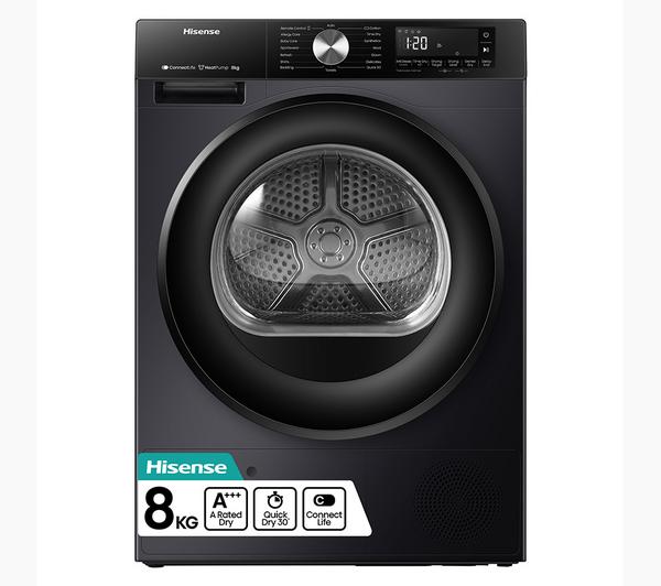 Hisense 3S Series DH3S802BB3 Heat Pump Tumble Dryer