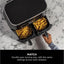Ninja Foodi AF200UK 4-in-1 Dual Zone Air Fryer – 9.5L, 2400W, Black
