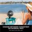 Shark FlexBreeze Pro Mist FA300UK – 11.8″ Hybrid Pedestal & Tabletop Fan with Misting, Corded/Cordless – Charcoal Grey