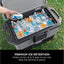 Ninja FrostVault 47L Hard Cooler with Dry Zone – Slate Grey | FB151UKGY | Keeps Ice Cold for Days