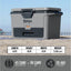 Ninja FrostVault 47L Hard Cooler with Dry Zone – Slate Grey | FB151UKGY | Keeps Ice Cold for Days