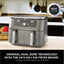 Ninja MAX 9.5L Dual Zone Air Fryer – 6-in-1 Cooking, Model DZ400UK