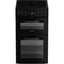Hotpoint HDE5VDCB 50cm Electric Cooker with Ceramic Hob – Black