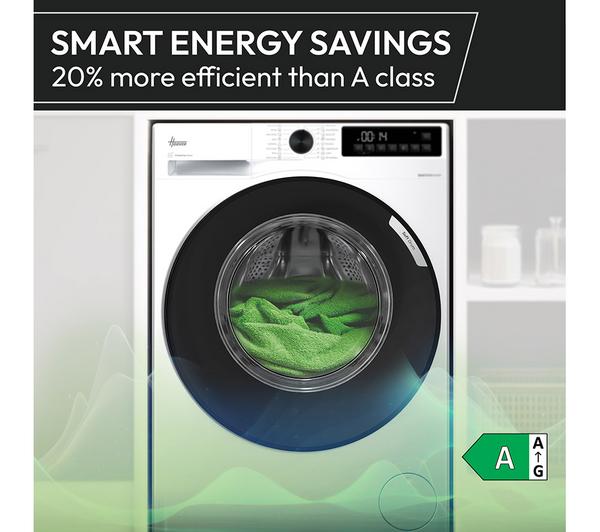 Hoover HBR49SBL8-80 Pro Wash Series 3 9kg 1400 Spin WiFi Washing Machine – White – A Energy Rated