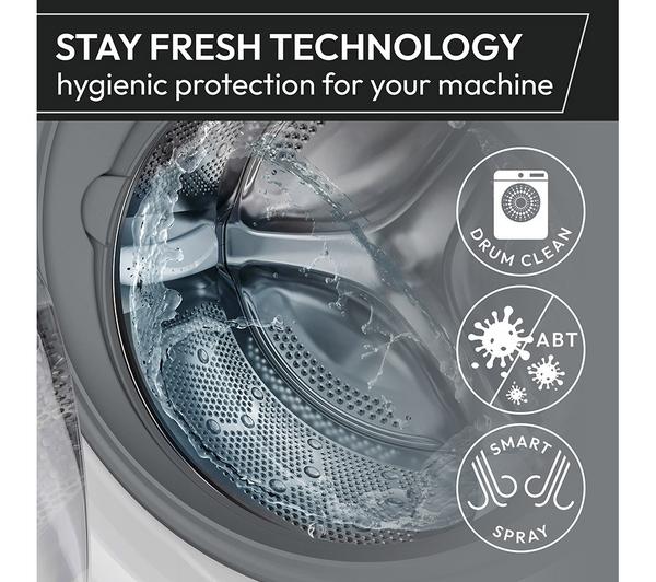 Hoover HBR49SBL8-80 Pro Wash Series 3 9kg 1400 Spin WiFi Washing Machine – White – A Energy Rated