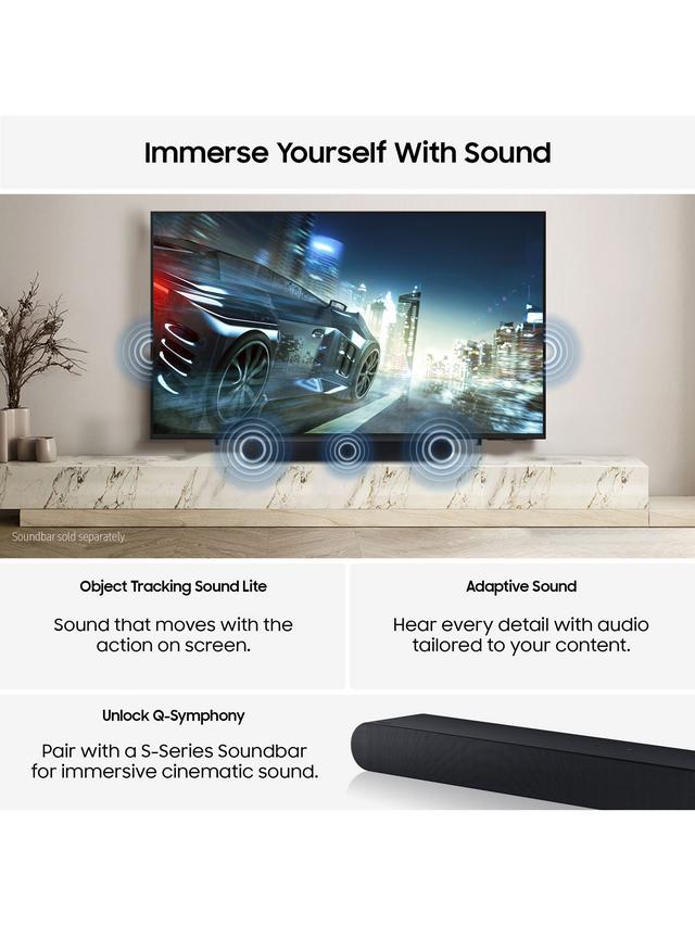 Samsung QE55Q7F5A 55” QLED 4K Smart AI TV (2025) – Quantum HDR, Q4 AI Processor, Tizen OS, Alexa Built-in