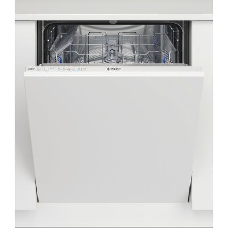 Indesit Full Size Integrated Dishwasher (28Min Quick Wash 1/2 Load) - DIE2B19UK