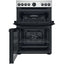 Indesit 60Cm Electric Double Cooker - Stainless Steel - ID67V9HCXUK