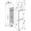 Indesit IBC185050F1 Built In Fridge Freezer: Frost Free 50 / 50