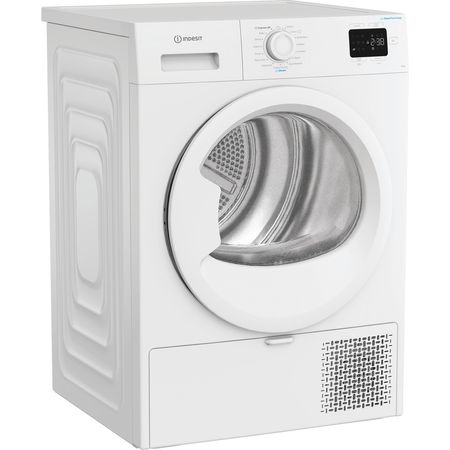 Indesit C YD 92D WW UK 9 kg Heat Pump Tumble Dryer with Steam Technology – A+-Rated, White