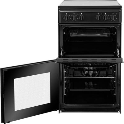 Hotpoint 50cm Electric Ceramic Cooker - Black - HD5V92KCB