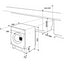 HOTPOINT BI WDHG 861484 Integrated 8 kg Washer Dryer