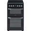 Hotpoint HD5V93CCB/UK 50cm Electric Cooker with Ceramic Hob - Black - A/B Rated