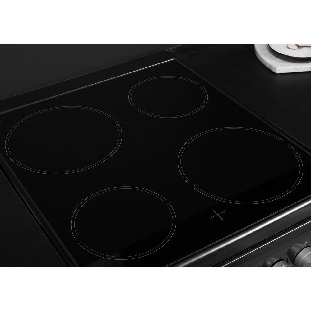 Hotpoint HD5V93CCB/UK 50cm Electric Cooker with Ceramic Hob - Black - A/B Rated