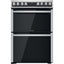 Hotpoint 60Cm Electric Double Cooker 2 Full Fan Ovens - Stainless Steel - HDM67V8D2CXUK