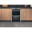 Hotpoint 60Cm Electric Double Cooker 2 Full Fan Ovens - Stainless Steel - HDM67V8D2CXUK