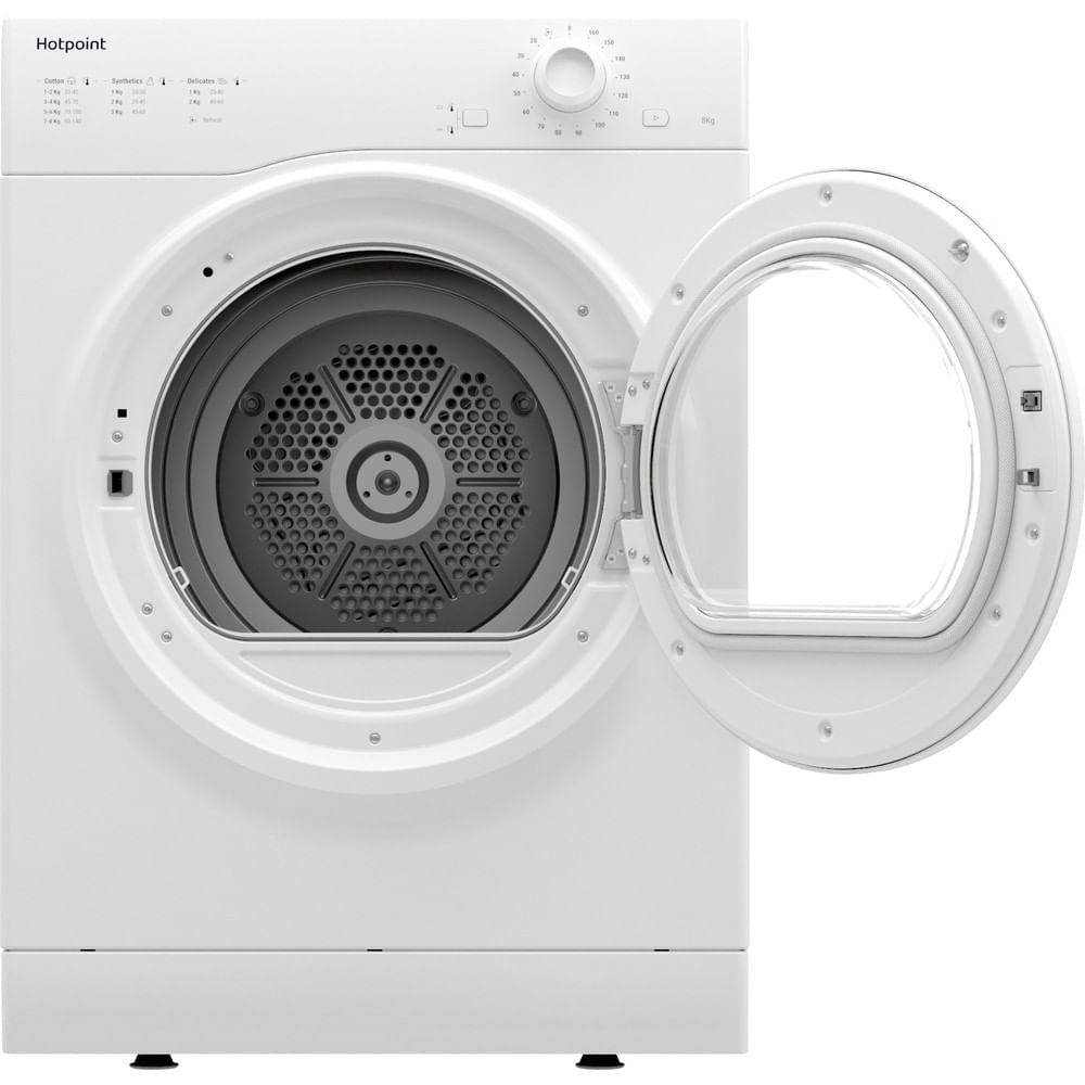 Hotpoint 8kg  Vented Tumble Dryer - White - H1D80WUK