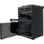 Hotpoint Double Cooker - Black - HDM67G0CCBUK