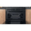 Hotpoint Double Cooker - Black - HDM67G0CCBUK