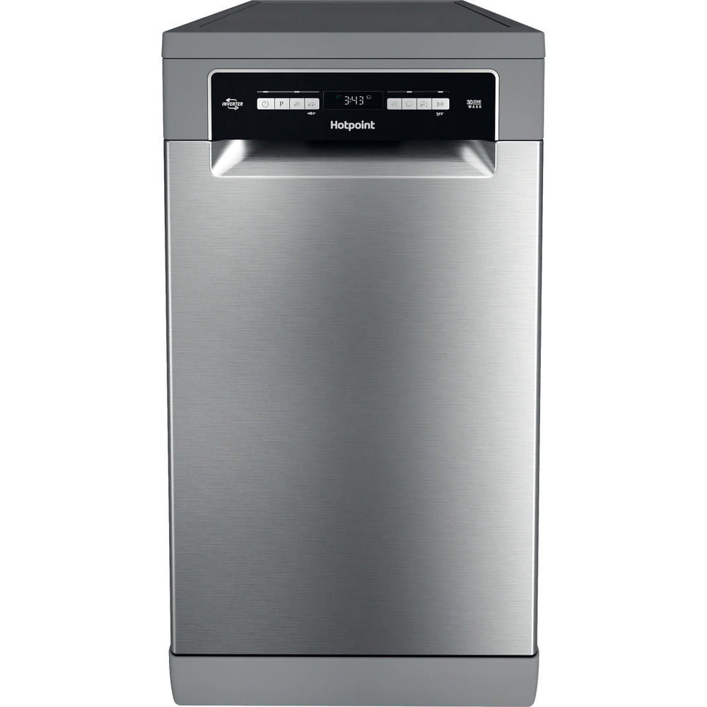 Hotpoint Freestanding Slimline Dishwasher – 3D Zone Wash Technology