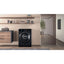 Hotpoint 10kg Freestanding Washing Machine Black - NSWM1045CBSUKN