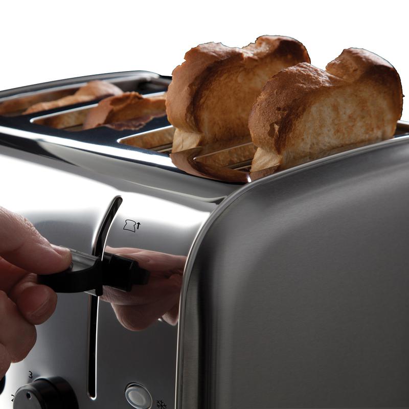 Russell Hobbs 4 Slice Toaster Brushed - 18790