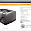 Russell Hobbs 4 Slice Toaster Brushed