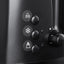 Textures 2-Slice Toaster – Black – Stylish & Compact – Model 21641