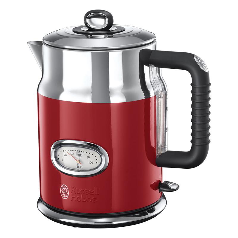 Russell Hobbs Retro 1.7L 2400W Kettle Red - 21670