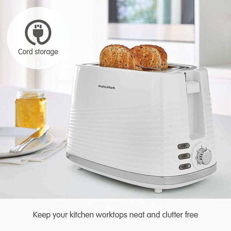 Morphy Richards Dune 2 Slice Toaster White