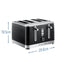 Russell Hobbs Inspire Toaster 4 Slice