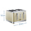 Russell Hobbs Inspire Toaster 4 Slice