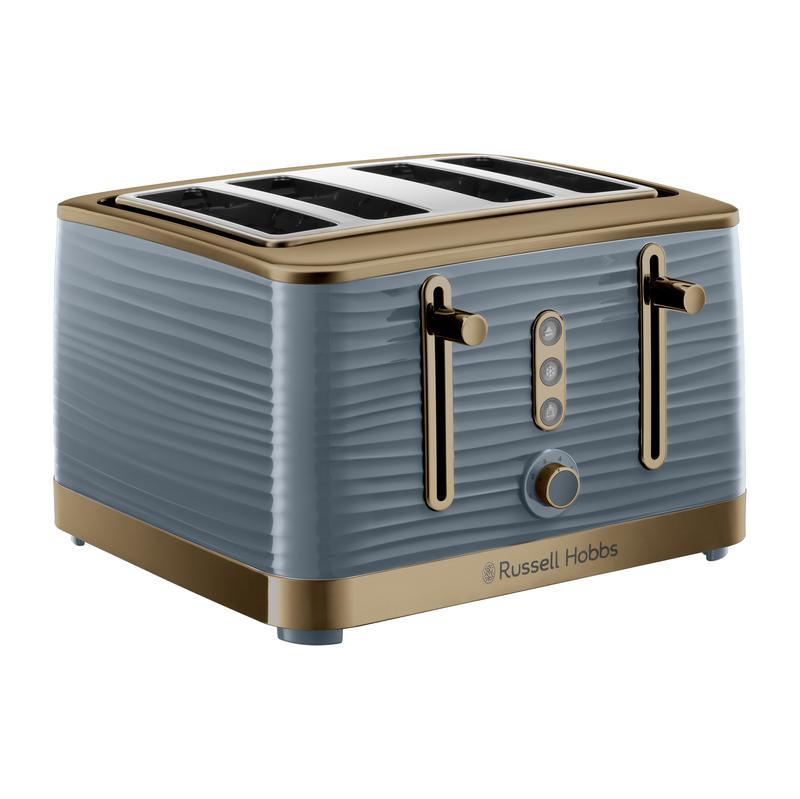 Russell Hobbs Inspire Brass 4 Slice Toaster - 24387