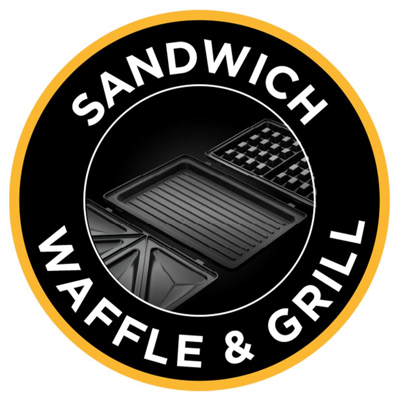 Russell Hobbs 3in1 Sandwich Panini  Waffle - 24540