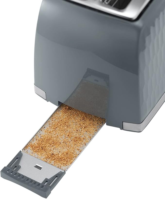 Honeycomb 2-Slice Textured Toaster – Stylish & Durable – Model 26063