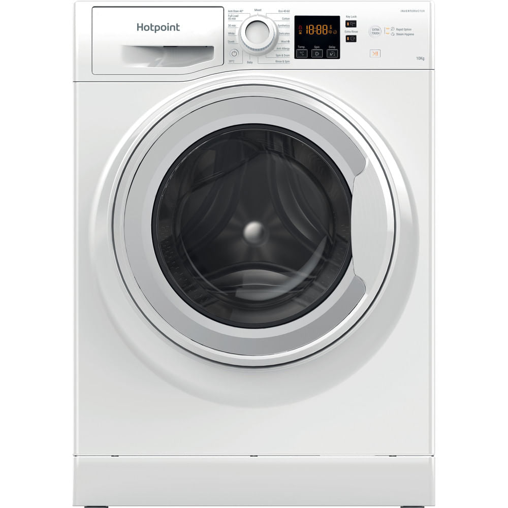 Hotpoint NSWM1046WUK 10KG 1400 Spin White Washing Machine