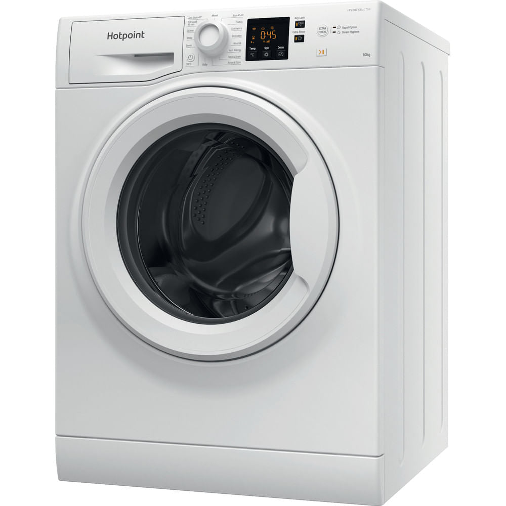 Hotpoint NSWM1046WUK 10KG 1400 Spin White Washing Machine
