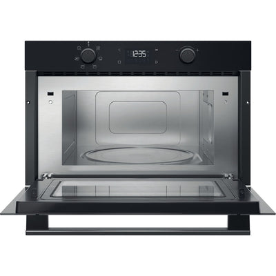 Hotpoint HPD254CRBUK 31 L Built‑In Microwave & Grill – Black, 1000W Dynamic Crisp