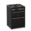 Creda C60CDOBL 60cm Freestanding Ceramic Cooker – Double Oven, Black, Electric