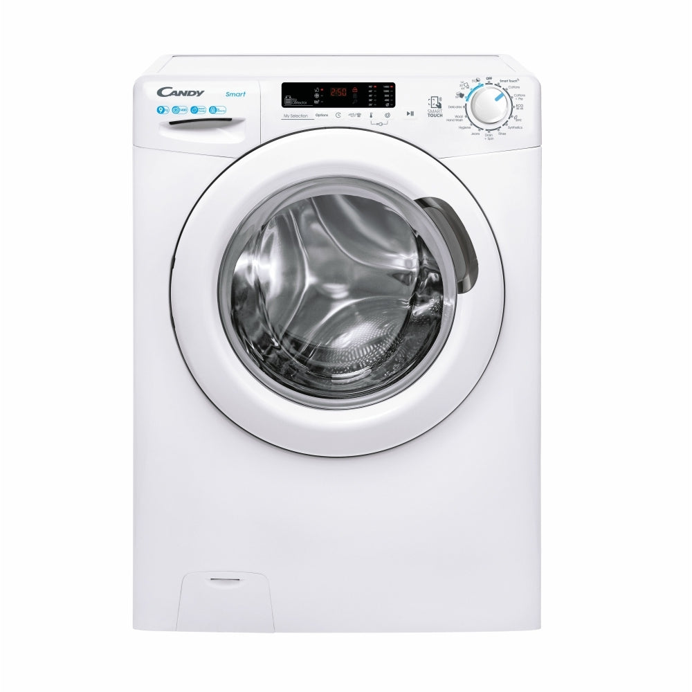 Candy 9KG 1400 Spin Freestanding Washing Machine – White – B Rated Energy Efficient